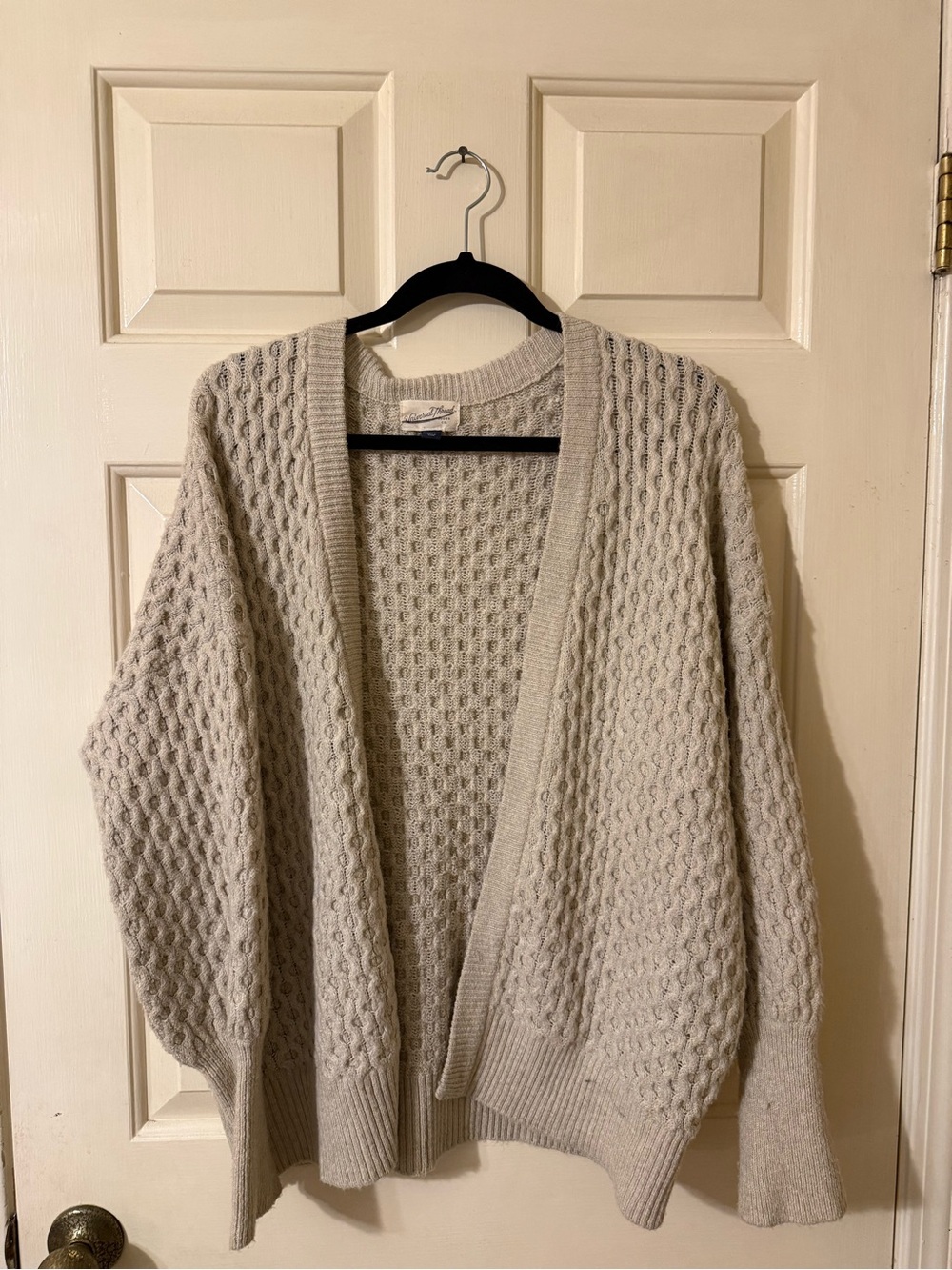 Universal Thread Cream Cable Knit Cardigan